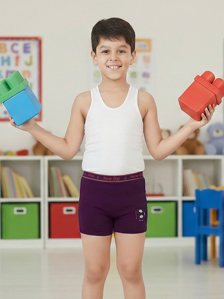 Boys Talent Plain Drawer Outer Elastic